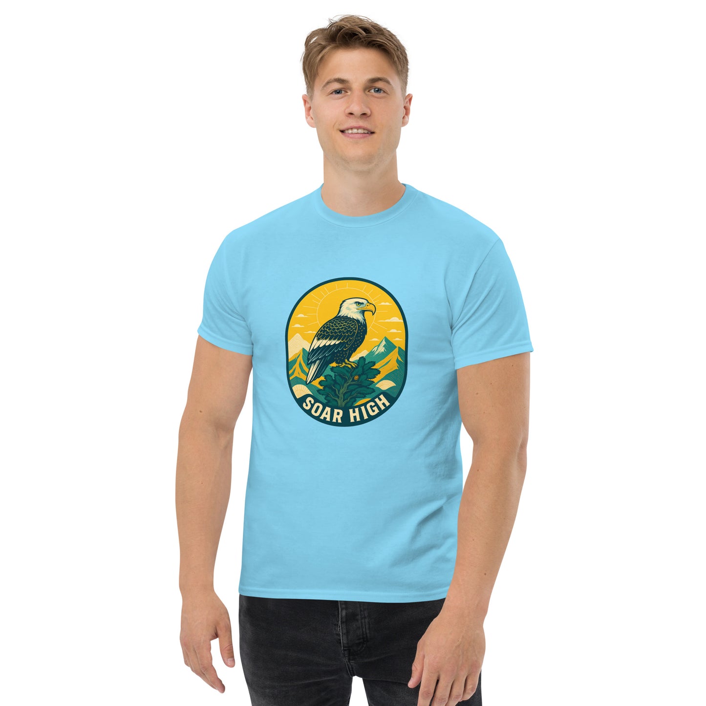 Men's Short-Sleeve T-Shirt Eagle