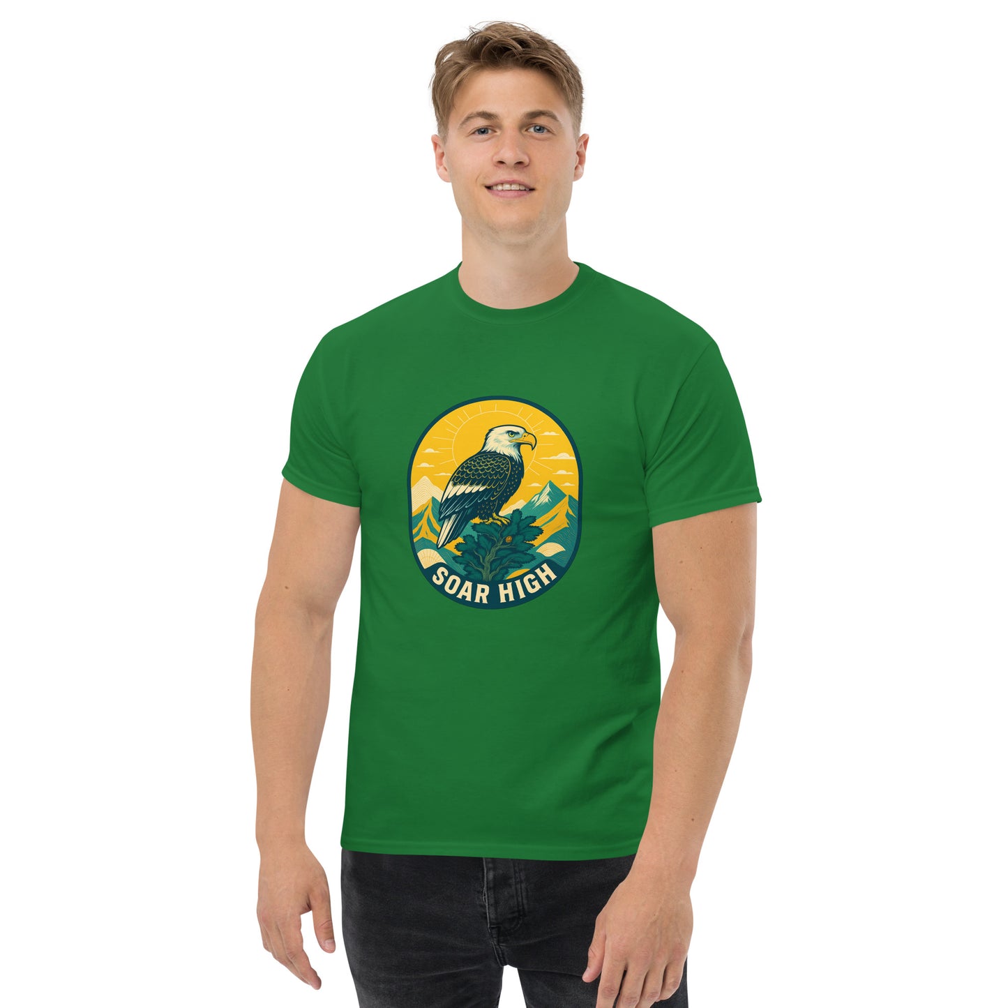Men's Short-Sleeve T-Shirt Eagle