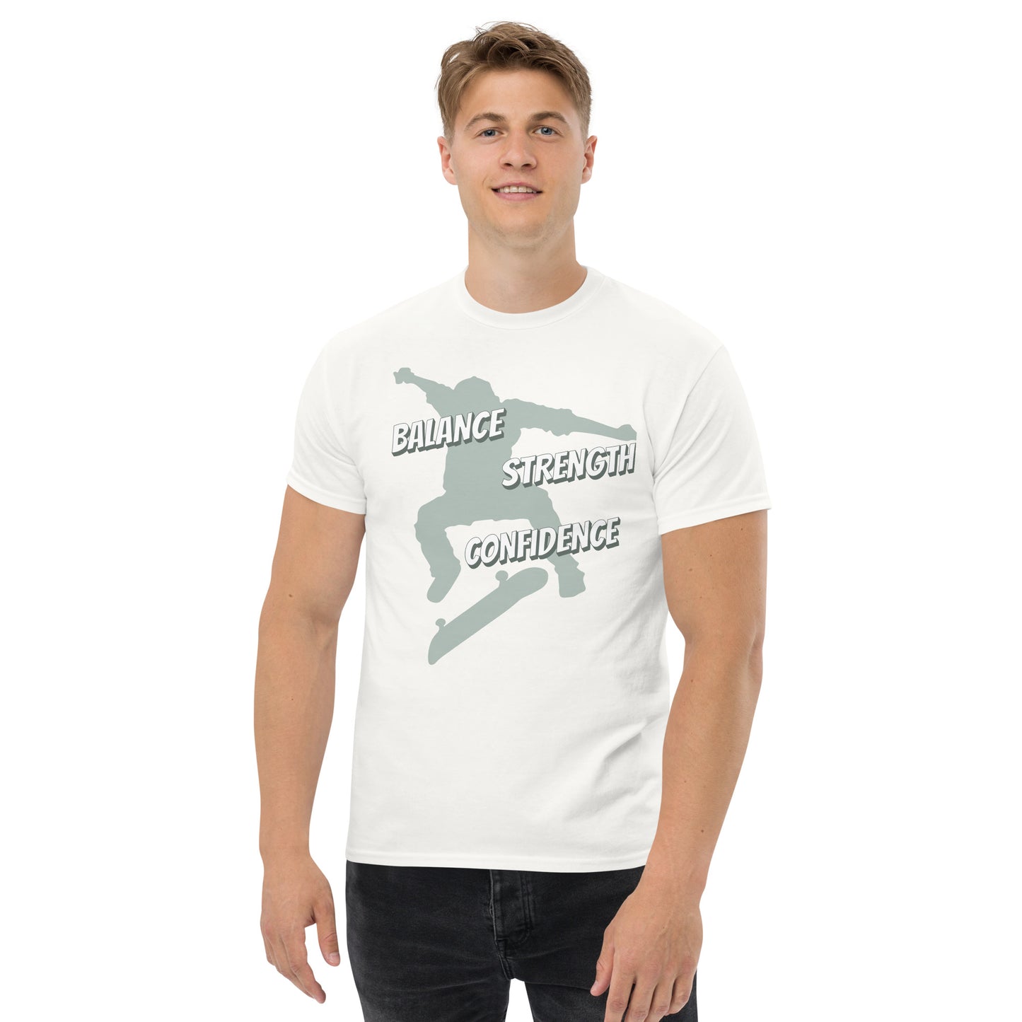 Men's Short-Sleeve T-Shirt Skateboarding Sport