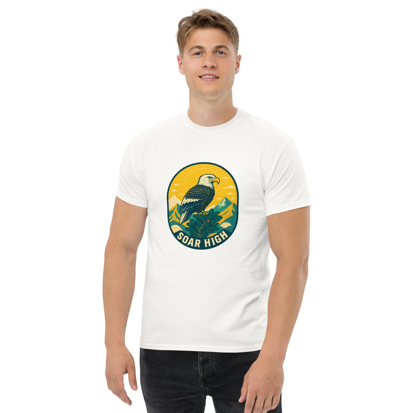 Men's Short-Sleeve T-Shirt Eagle