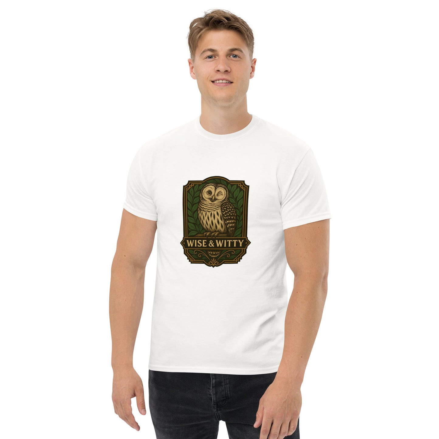 Men's Short-Sleeve T-Shirt Owl