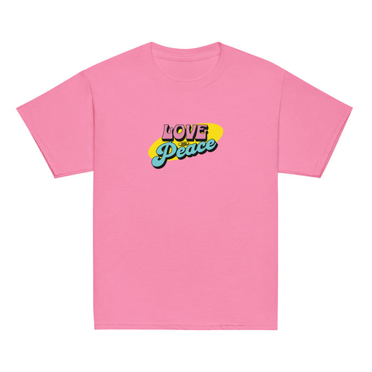 Youth Short-Sleeve T-Shirt Love and Peace