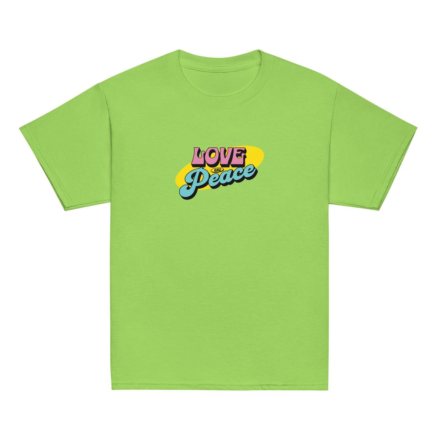 Youth Short-Sleeve T-Shirt Love and Peace