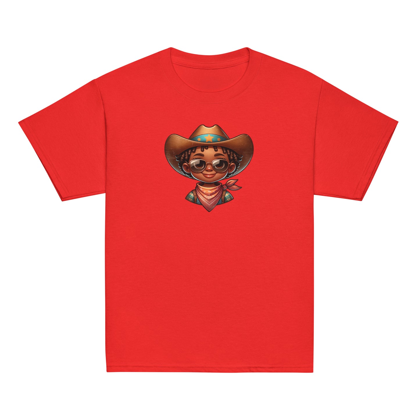 Youth Short-Sleeve T-Shirt Western Cowboy