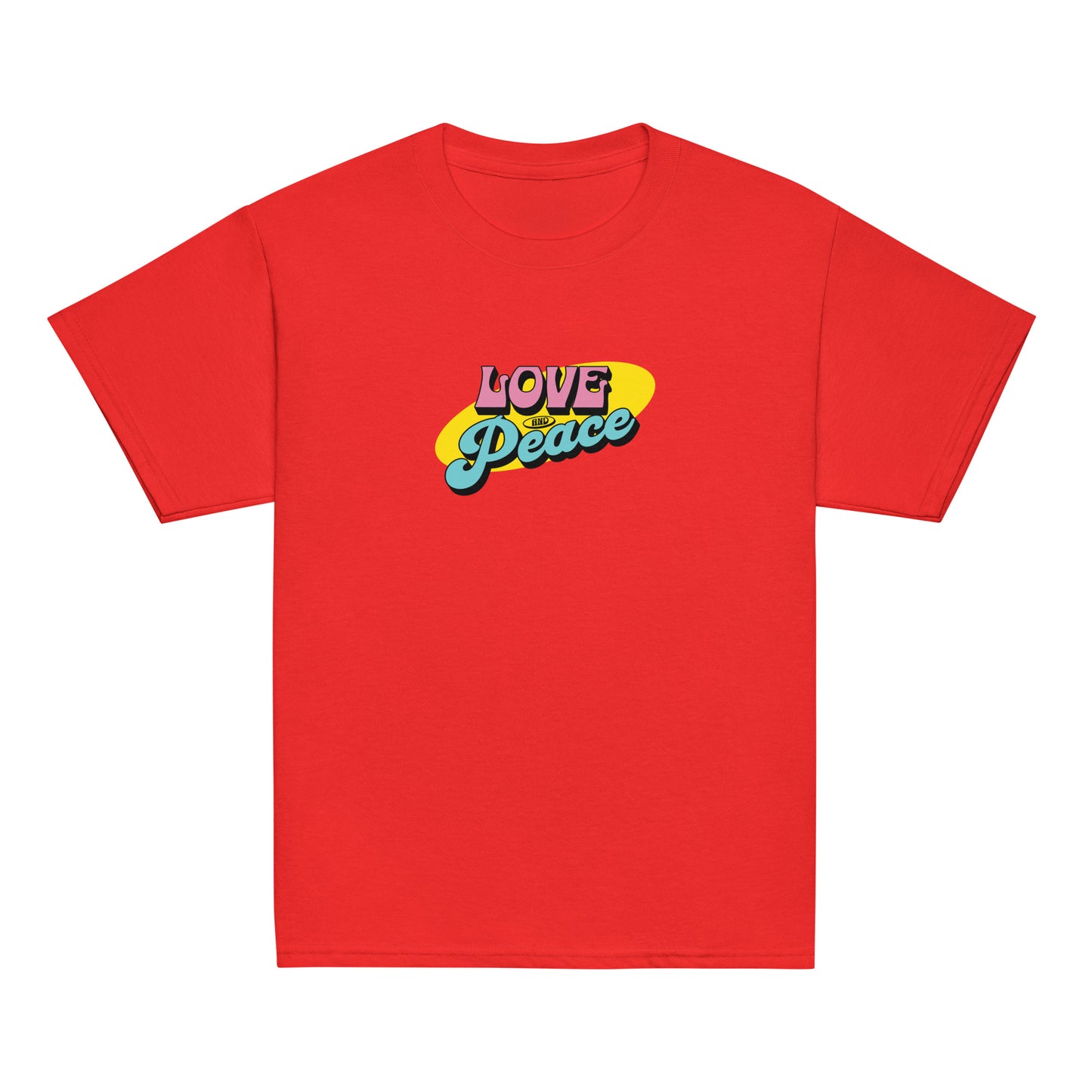 Youth Short-Sleeve T-Shirt Love and Peace