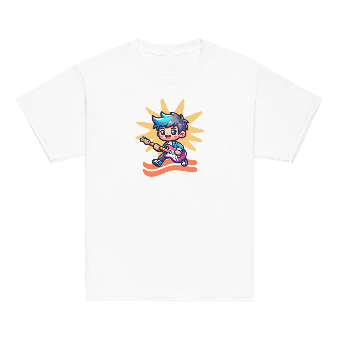 Youth Short-Sleeve T-Shirt Guitar Boy